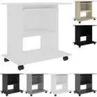 Computer Desk Study Writing Table Furniture Chipboard Multi Colours vidaXL