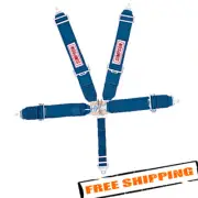 Simpson 29061BL Blue Latch & Link 62" Pull Up Bolt-in Individual 5-Point Harness