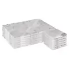 12pc Marble Placemats & Square Coasters Set Stone Kitchen Dining Setting White