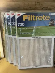 Filtrete Electrostatic Air Filter, 19.5x29.5x1,MPR 700 “ Pack of 4 Air Filters “