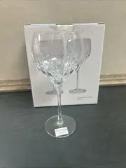 Reed & Barton SoHo Crystal Balloon Wine Glass Set/2