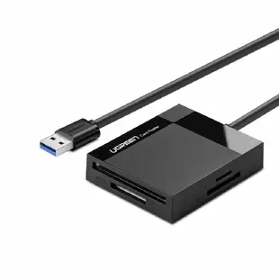 綠聯 SD TF CF MS USB3讀卡機