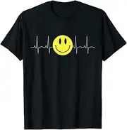 VidiAmazing Acid House Heartbeat 1988 Rave Techno Music ds006 T-Shirt
