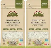 Himalayan Chef Basmati Rice, Double Polished, White