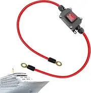 Rocker Switches - Car ON-of Toggle with Pre-soldered Wires | High Power Outdoor Marine ON Off for Auto, Vehicle, Motorcycle, Car