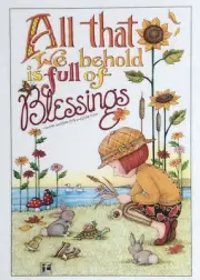 Mary Engelbreit Handmade Magnet-All That We Behold