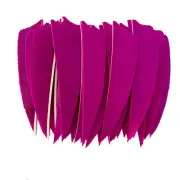 50PCS 3 Inch Feathers for Arrows Shield Cut Archery Feather Bow and Arrow