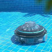 Cordless Pool Cleaner Robot, Robotic Pools Cleaning Automatic Vacuum