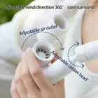 Foldable Neck Fan for Gym Workouts and Daily Commutes USB Charging Portable Fan