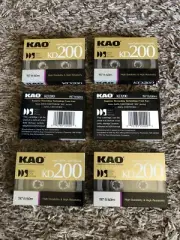 (6) DIGITAL DATA STORAGE 4mm KD200 DATA CARTRIDGES NEW SEALED BX4
