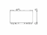 Radiator 4GND95 for Lexus IS300 2001 2002 2005 2003 2004 (for: Lexus)