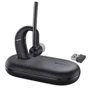 Yealink BH71 Pro Bluetooth Wireless Mono Headset,USB-C-A,Mobile/PC,4-Mic Noise Cancellation,Hybrid Worker,130FT Range, 10H Talk