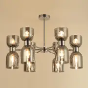 Clessidra Pendant Light 12Lt in Smokey Black or Opal