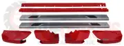 NEW Mitsubishi MQ Triton Side Step Decoration Kit - Palma Red Paint - MZ330850
