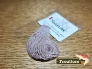 CHICONE'S CRUSHER LEGS TAN BARRED WHITE by HARELINE DUBBIN NEW FLYTYING MATERIAL