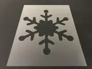 Snow Flake #19 Stencil 10mm or 7mm Thick, Christmas, Santa, Snow Flake, Holiday