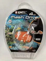 EMTEC Clownfish 4 GB USB Flash Drive factory sealed