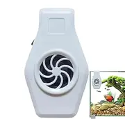 Aquarium Cooling Fan, Compact Chillers Fan, Fish Tank Cooler, Aquarium Temperature Control with Adjustable 2 Speed Settings for Plants, or Aquatic Pets, 1 Piece