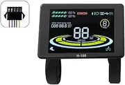 KGDSFG Electric Bicycle Display H-100 LCD Display Control 24V - 72V Speed Meter 5pin Speedometer SM Connector