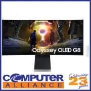 34" Samsung Odyssey Anti-Glare OLED G8 UWQHD Curved Gaming Monitor