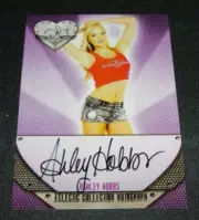 2016 Benchwarmer ASHLEY HOBBS Eclectic #91 Gold Foil Autograph PLAYBOY Playmate