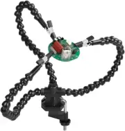 Helping Hands Soldering Tool, Third Hand Soldering, PCB Holder, Flexible Arms, C