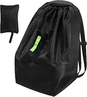 Car Seat Travel Bag | Large Stroller Bag for Airplane | Heavy Duty Air Travel Carseat Cover | Infant Baby Carriers and Toddler Booster Seats for Airport, Child Air Travels