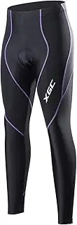 [XGC] Women's Pink Long Cycling Shorts with 4D Sponge Seat Pad and High Density