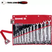 Sidchrome 13 Piece Ring & Open End Spanner Set Imperial AF SAE 1/4-1" SCMT22410