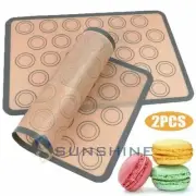 Nonstick Macaron Cake Cookie Liner Heat Resistant Oven Sheet Silicone Baking Mat