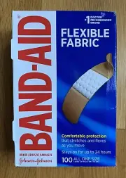 Band-Aid Flexible Fabric 100 Count