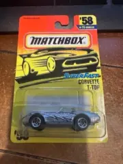 1997 Matchbox SuperFast Corvette T-Top #58 Silver