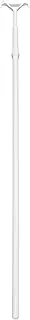 Abaodam Curtain Pull Rod 135cm Blind Aluminum Blind Stick with Hook for Home Decor