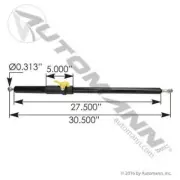 Automann A99609 Strut and Hood Assist Kenworth, Peterbilt Locking