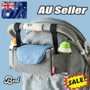Mummy Bag Buggy Baby Organiser Storage Bottle Holder Stroller Cup Pram PushchaVP