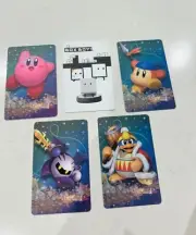 ALL 7PCS Amiibo KIRBY PVC NFC Card Fast Shipping!Free Stickers!