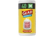 Glad Kitchen Tidy Bag Wavetop Medium 40 Pack