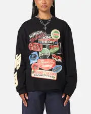 [HONOR THE GIFT] Honor The Gift Fuel Long Sleeve T-shirt Black - Size M M Black