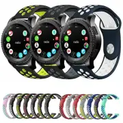 Sweatproof Silicone Band Bracelet For Huawei Smart Watch GT3/GT2/GT Soft Strap