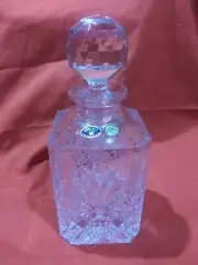 Vintage Bohemia Crystal Oxford Whisky Decanter(Marked Bohemia)