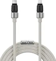 sharge USB C Charger Light- ning Charging Cable (1.2m), MFi Certification Phantom MFi Cable Fast Charging Cable for MacBook Pro 2021, iPad Pro, iPad, Samsung Galaxy, Pixel