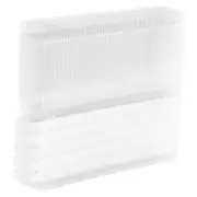1X(50 Pcs Wax Melt Containers, 5-Cavity Wax Melt Clamshell Molds,Clear9023