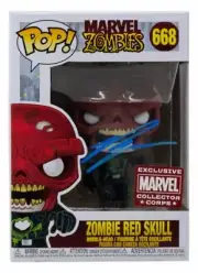 Marvel Zombies #668 Zombie Red Skull Funko Pop! Vinyl Figure Signed Ross Mar...
