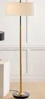 Floor Lamp Stand Reading Gold Metal Fabric Modern Lighting Decoration Home Decor