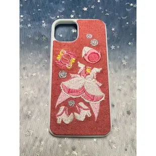 請看說明🌟電繡🌟《小魔女Doremi》刺繡 手作 手機殼 doremi 安卓 蘋果 iphone 非官方