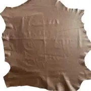 Brown Leather Hides Soft Upholstery Material DIY Gift Crafts Bookbinding Fabric