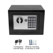 Digital Safe Box Household Money Mini Safes Small Steel Bank Safety Security Box