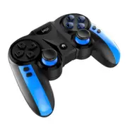 Pg9090 Smurf 2.4G Wireless Bluetooth Gamepad Support Ios and Android Devices Directly Connected(Black Blue)