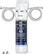 [Stokk] UC50 Under Sink Water Filter, Reduces Lead, Chlorine, Bad Taste & Odor, 26000 Gallons Under Counter Water Filter Systems Direct Connect to Kitchen Faucet, NSF/ANSI 372& 42& 53