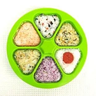 日本製Madre六格三角飯團壓模 海苔御飯糰壽司飯糰模具壽司模野餐創意便當